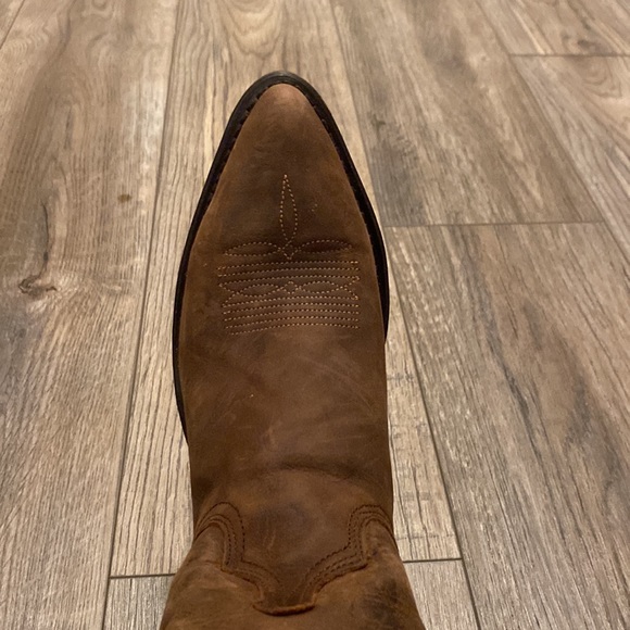 Western Cowboy Boots / women size 8.5 / brown - Picture 9 of 9